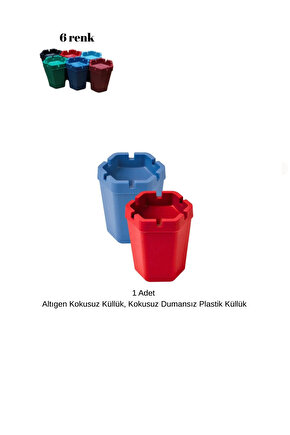 Oto Mini Kokusuz Sert Plastik Oto Araba Küllük Siyah