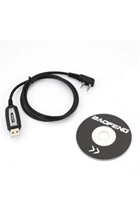 Telsiz Programlama Kablosu+Cd Baofeng TYT Wln Mars..Uyumlu K Tip