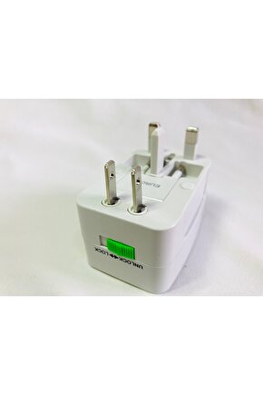 Evrensel Seyahat Fişi Dönüştürücü – 6 Kıtada Rahat Kullanım!