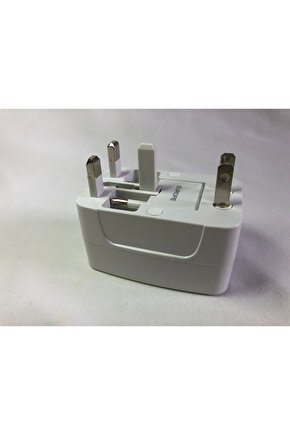 Yurtdışı Seyahatler İçin Akım Korumalı Priz Dönüştürücü – Universal Fiş Adaptörü