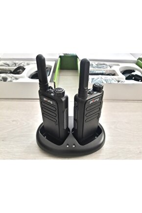 2 Li Set Pofung Pmr Lisanssız Telsiz Baofeng Mars Zastone Teknoben Wln Uyumlu