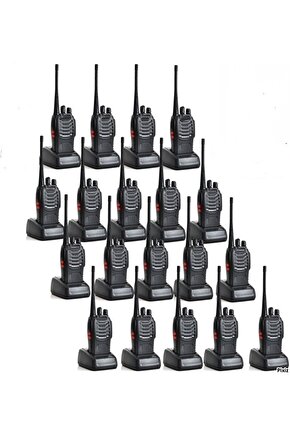 19 Adet Restoran Için Telsiz Seti Takım Programlanmış Telsiz Kulaklık Hediye