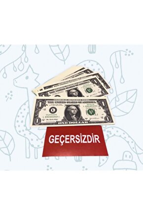 100 Adet 1 Dolarlık Oyuncak Para