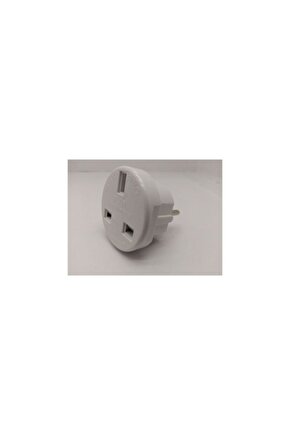 Ingiliz Fiş Topraklı Çevirici Adaptör F-09 1 Adet