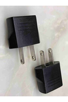 2 Adet Amerikan Tipi Priz Fiş Çevirici Amerika Için Fiş Ucu