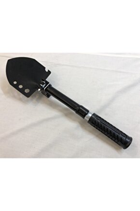 Pratik Katlanabilir Özel Yeşil Taşıma Çantalı Çelik Kürek Çeki Seti