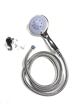 Fonksiyonlu Banyo Duş Başlığı Seti Fiskiyesi Telefonu