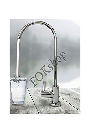 Su Arıtma Musluğu - Lüx Musluk - Pirinç Malzeme - Foks Su Arıtma Bataryası - Mutfak Bataryası Ters