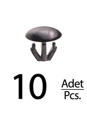 Honda Accord CR-V Civic ILX Integra NSX RL için Kaput Fitil Klips - 10 Adet