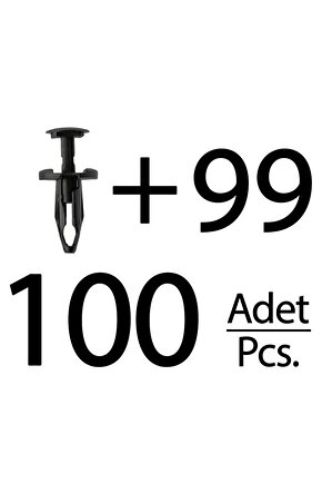 Opel için Damvlumbaz Klipsi- 100lü