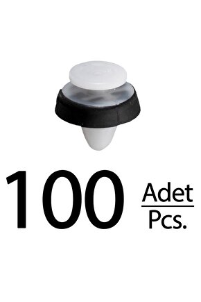 Volkswagen,Skoda, Audi, Cupra için Kapı Döşeme Klipsi- 100 Adet