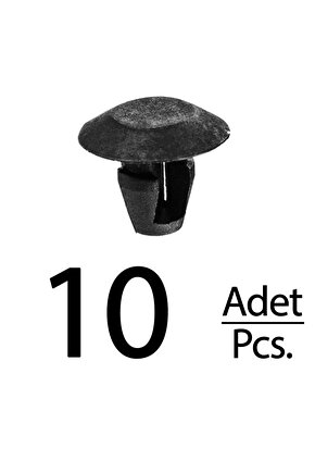 Alfa Romeo 145 146 147 156 159 Brera Giulietta için Toz Fitili Klips - 10 Adet