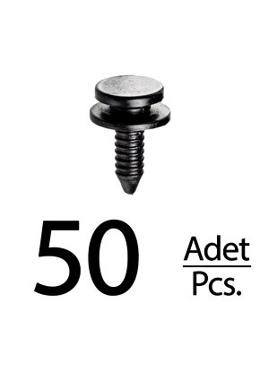 Ford Transit Land Rover Discovery II için Panel Klips - 50 Adet