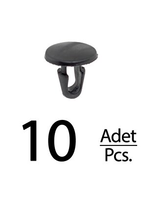 Toyota Corolla Camry ECHO Lexus CT200H için Kaput Contası Tutma Klips - 10 Adet