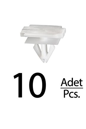 Opel Mokka Crossland Cadillac Chevrolet Buick GMC için Çamurluk Klips- 10 Adet