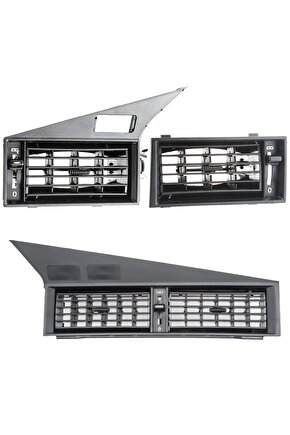 Mercedes E Class W201 için Sağ - Sol ve Orta Panel Difüzörü