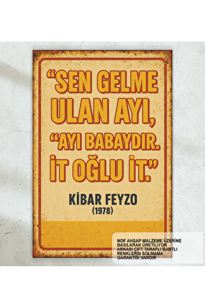 yeşilçam kemal sunal sahneler replikler duvar yazıları retro ahşap poster tablo