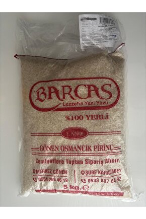 5 KG OSMANCIK PİRİNÇ