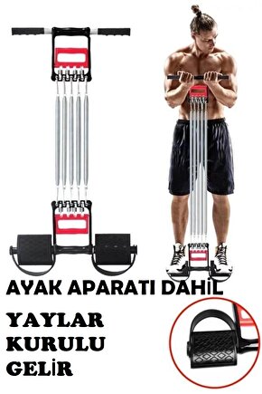 El Ayak Göğüs Yayı Çelik Yay Spor Aleti