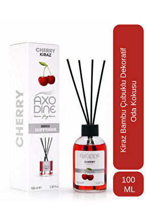 Kiraz Bambu Fiber Çubuklu Yüksek Yayılım Oda Kokusu 100 ml