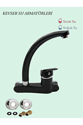 Meriç Aplike Mutfak Batarya Düz Boru