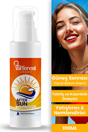 Tahriş Azaltıcı Leke Önleyici Güneş Sonrası Bakım Kremi 100ML