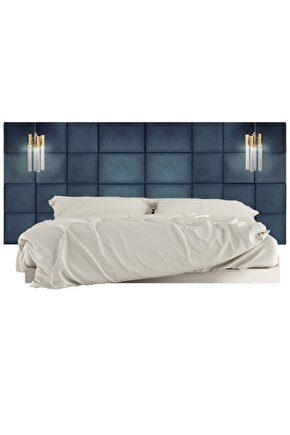 DEKORATİF DÖŞEMELİ YATAK BAŞLIĞI - 200CM ÇOKLU PANELLİ