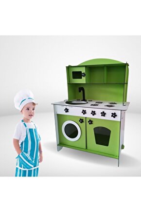 Oyuncak Mutfak, Ahşap Oyuncak Mutfak, Montessori Mutfak, Ahşap Oyuncak, Erkek Çocuk Oyuncakları