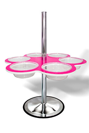 Kum Boyama Standı - Çocuklar Için Oyun Aktivite Kum Havuzu - Pembe