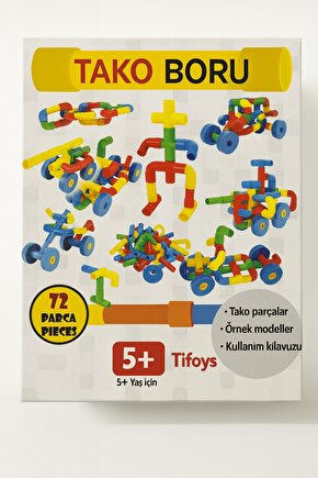 Tako Boru Yapı Oyunu – Eğitici Yaratıcılık Geliştirici Bağlantı Oyuncak