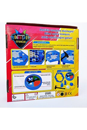 Penguen Düşürme Oyunu Buz Tuzağı Oyunu Buz Kırma Çocuk Zeka Ve Strateji Oyunu