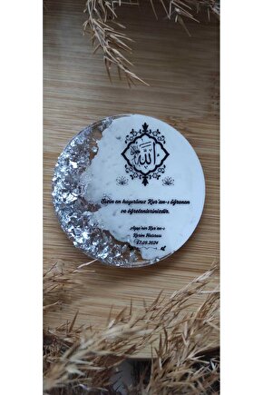 En Hayal Atölyem Epoksi Magnet 20 Adet Allah Lafzı Hatim Mevlüdü-kuran Kursu Mezuniyet