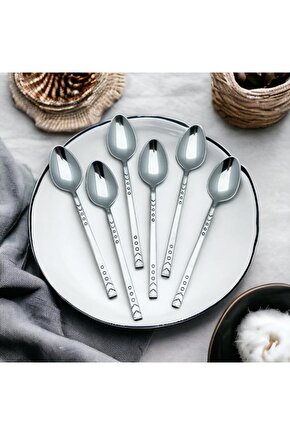 12li Damla Tatlı Kaşığı