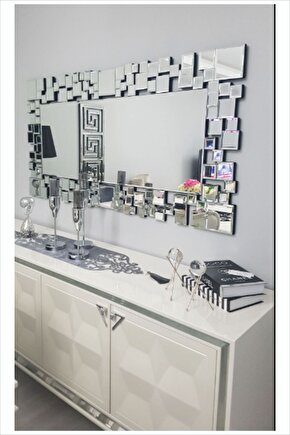 Dekor Kare Modern Lüx Ayna