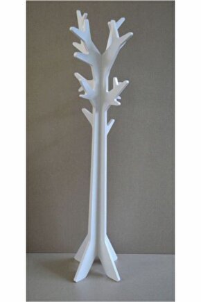 Dedeler Dekor Dekoratif Ağaç Askılık (LAKE CİLALI)