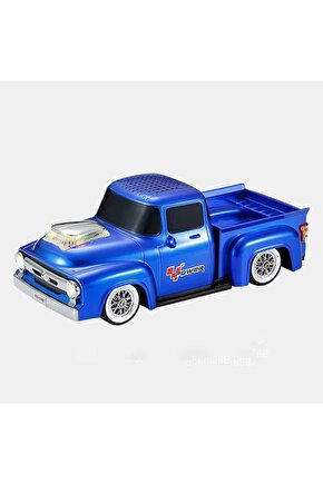 Taşınabilir Kablosuz Bluetoothlu Hoparlör Nostalji Tasarım Müzik Çalar Tf Kart Fmradyousb