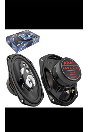 Fx- Oto Hoparlör Oval 940w 4 Yollu 2 Adet Otomobiller Için Hoparlör..
