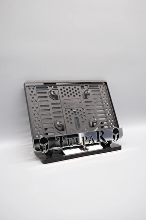 GLADYATÖR GÜMÜŞ PLEKSİ MOTOR PLAKALIĞI