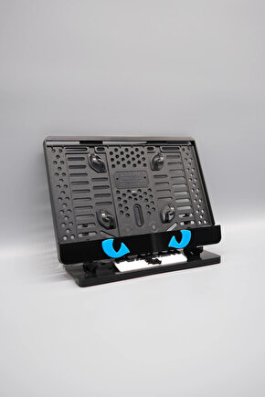 EJDERHA GÖZÜ 3D KABARTMALI MODEL 3 MAVİ PLEKSİ MOTOR PLAKALIĞI