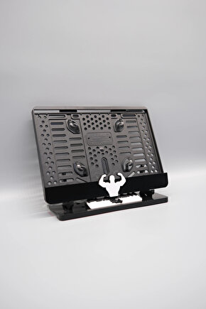 GYM ERKEK 3D KABARTMALI PLEKSİ MOTOR PLAKALIĞI