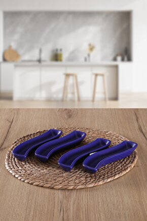 Buketin Evi Kobalt Mavi 18cm 4adet 18cm Zeytinlik