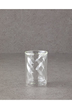Togo Borosilikat Çift Cidarlı Bardak Şeffaf