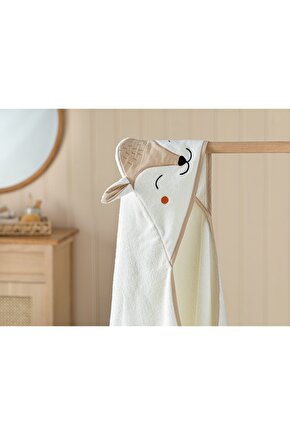 Fox Pamuk Bebe Havlu 75x75 Cm Kahve