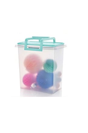 Çok Amaçlı Saklama Kabı Dikdörtgen 10 lt Mint