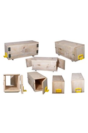 Organik Bal Üretimi Için Karakovan Arı Kovanı