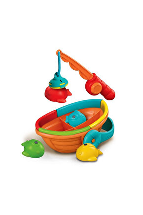 Oyuncak 12-36 Ay Bebekler İçin Manyetik Oltalı Balık Tutma Oyunu Renkli Balıklar Oyuncağı