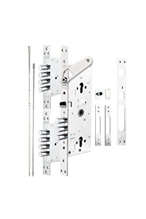 Multisistem Merkezi Çelik Kapı Kilidi Gizli Emniyet Kelepçeli_kopya