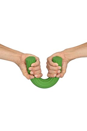 FLEXBAR , EL , PARMAK , BİLEK VE KOL GÜÇLENDİRME BARI , BİLEK EGZERSİZİ YEŞİL RENK (SERT)