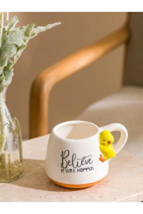 Karişik Baskılı Seramik Kupa 330 Ml (W5)