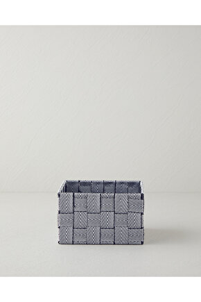 Shine Sepet 16x16x9 cm Siyah - Beyaz